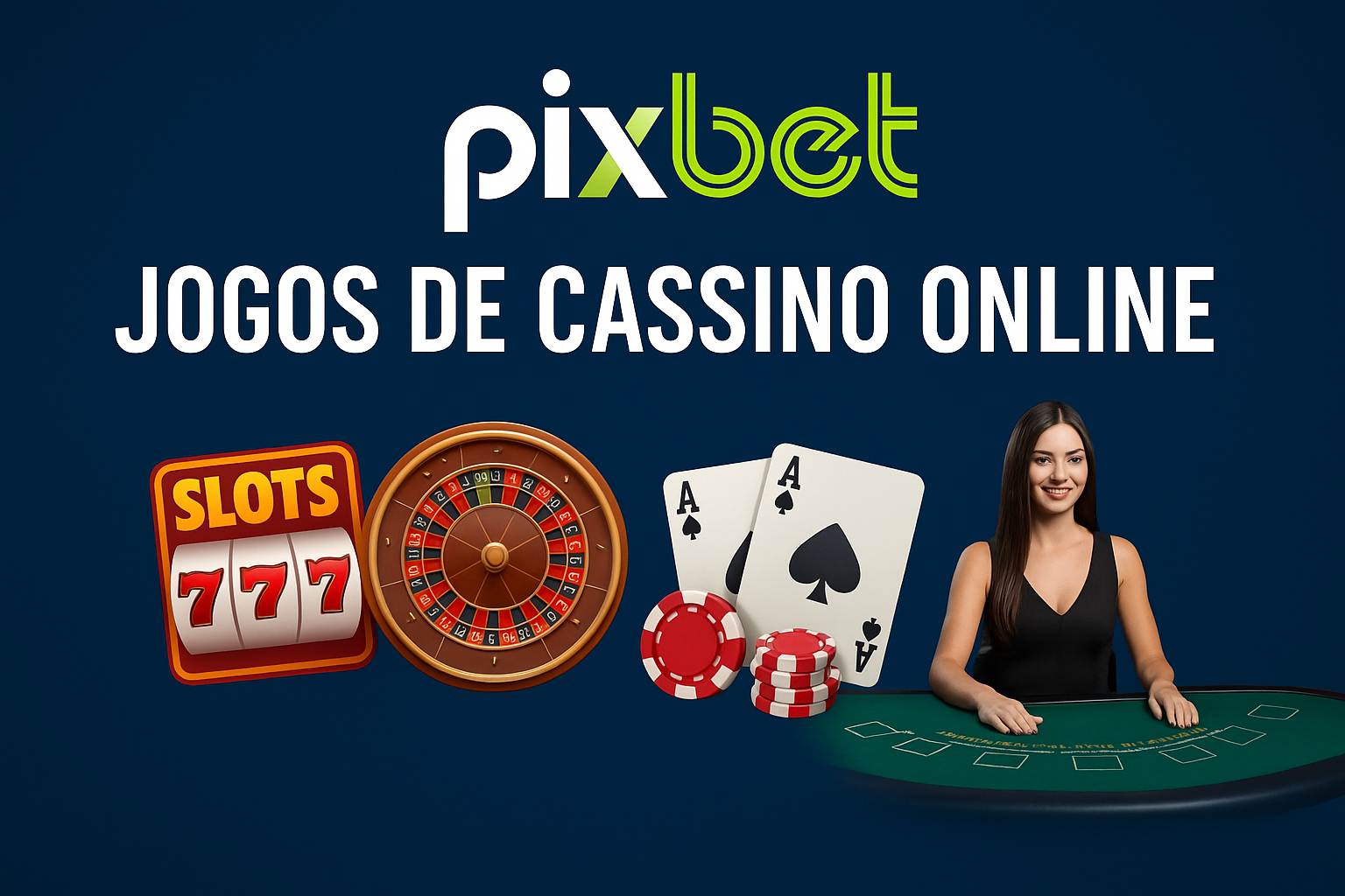 Jogos de cassino online PIXBET